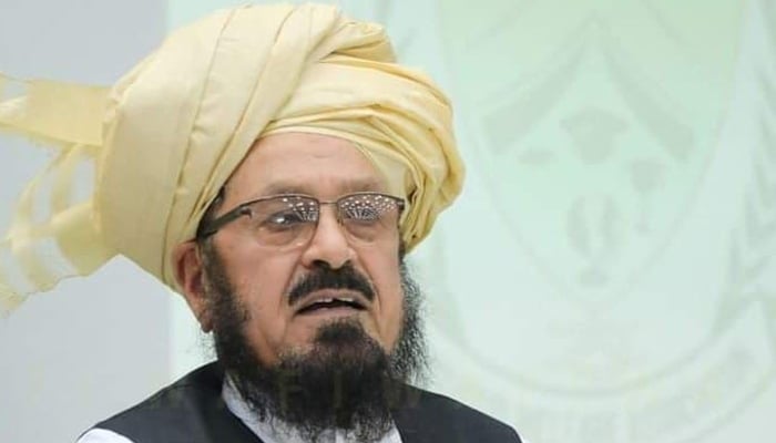 سابق سینیٹر مولانا محمد صالح شاہ---- فائل فوٹو