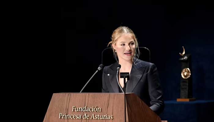 Princess Leonor delivers remarkable speech after stealing King Felipes title