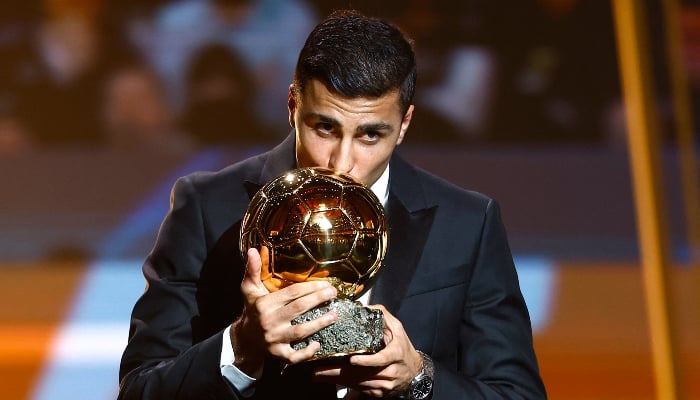 Ballon d’Or 2024: Manchester City midfielder Rodri wins first best footballer award