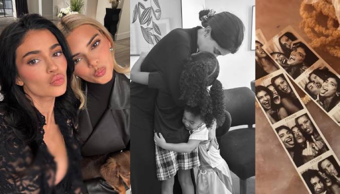 Kylie Jenner posts monthly dump featuring Kendall, Bella Hadid, Hailey Bieber