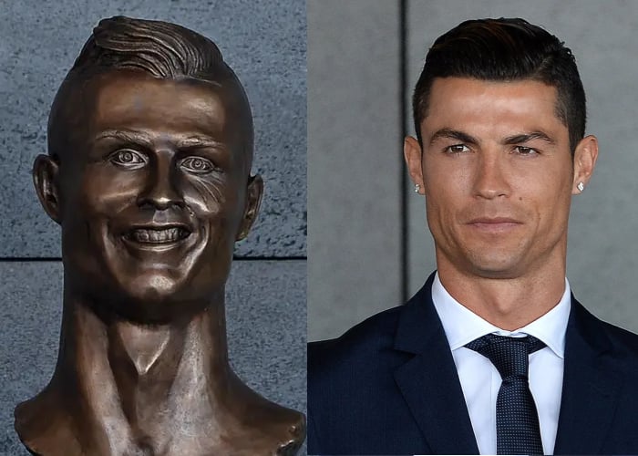 From Cristiano Ronaldo to Melania Trump, 5 worst celebrity statues ever