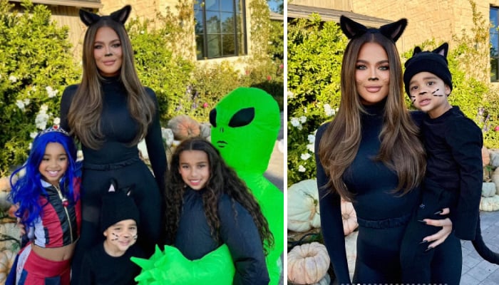 Khloé Kardashian and kids melt hearts with cute Halloween looks