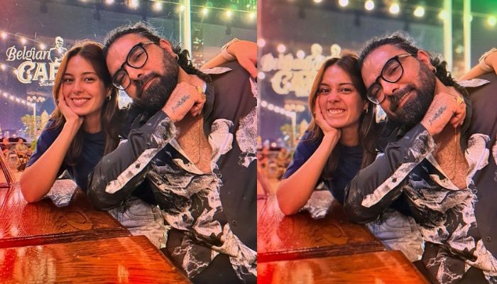 Stars Iqra Aziz and Yasir Hussain celebrate Halloween together