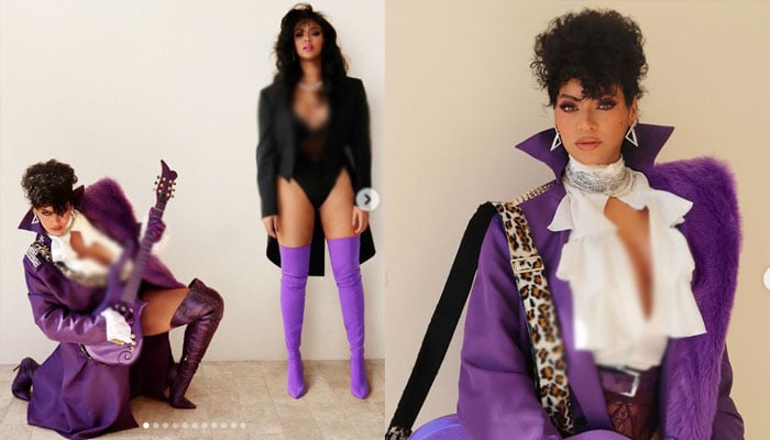 Beyoncé pays homage to Prince and Apollonia in sizzling Halloween Costume