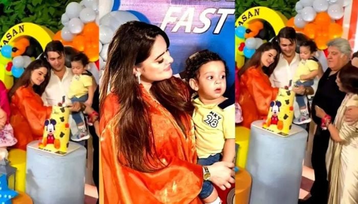 Minal Khans son Hasans star-studded birthday party was all about fun and frolic