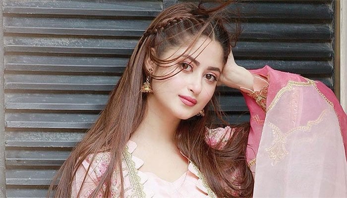 Actress Sajal Ali starred opposite Hamza Sohail in the drama series Zard Patton Ka Bunn