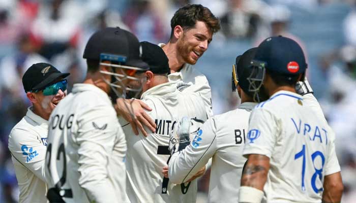 New Zealand wins first Test match series against India after 36 years