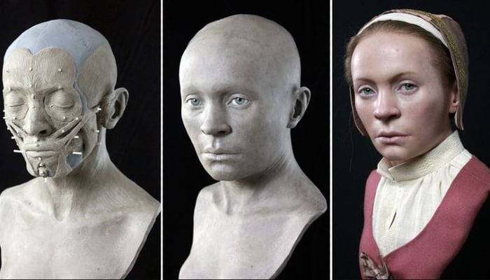 Archaeologists recreated face of 400-year-old vampire woman