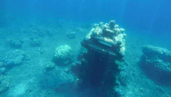 Stunning 2,000-year-old temple found deep underwater in Italy