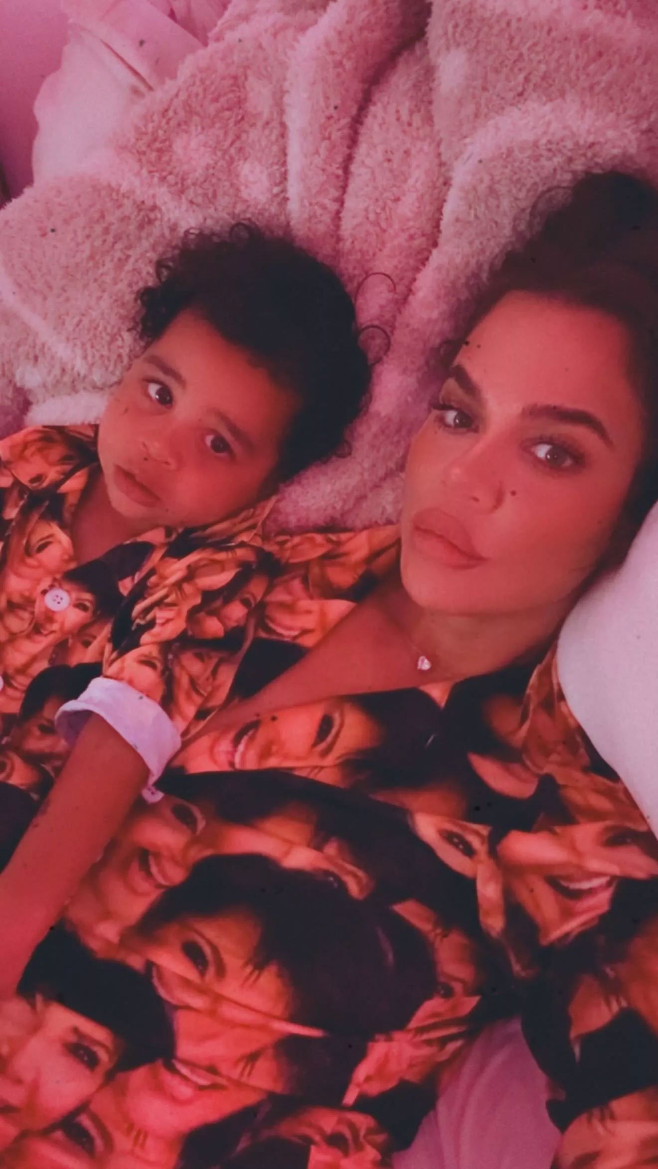 Khloé Kardashian, son Tatum pay homage to Kris Jenner in matching pajamas