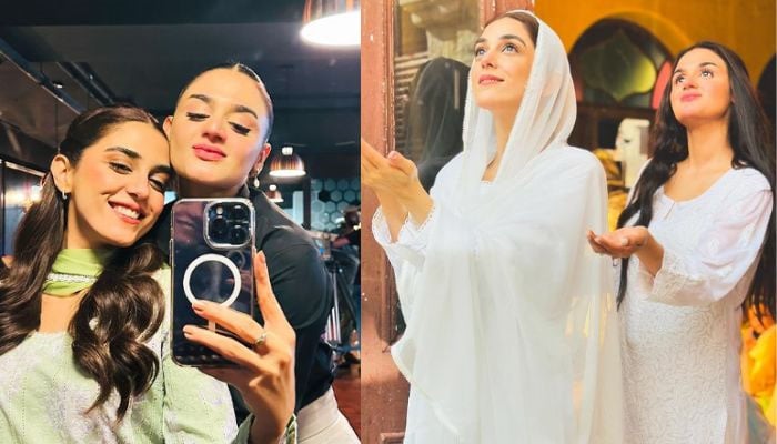 Maya Ali and Hira Mani are starring together in drama serial Sunn Mere Dil