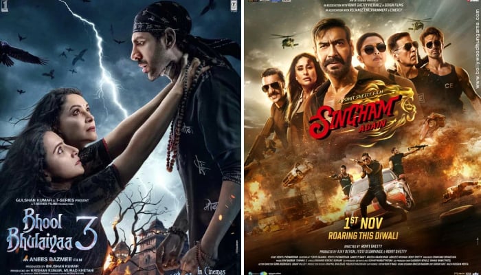 ‘Bhool Bhulaiyaa 3’ gives ‘Singham Again’ tough box office competition