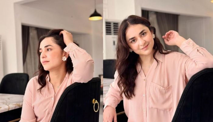 Superstar Yumna Zaidi looks drop dead gorgeous in a pink