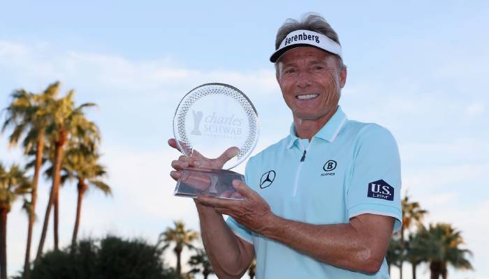 Bernhard Langer clinches historic win at Charles Schwab Cup Championship