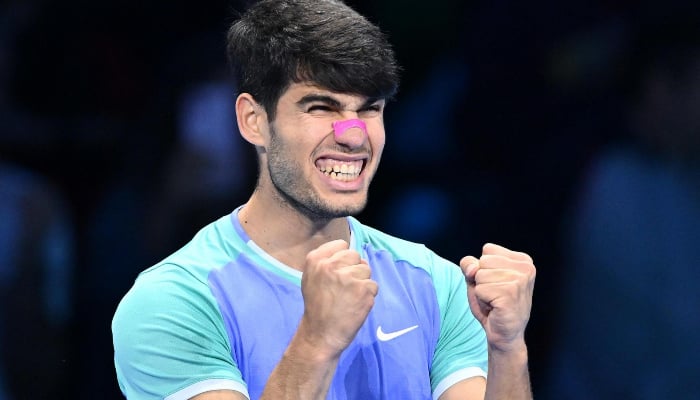 Carlos Alcaraz registers first ATP Finals win after beating Andrey Rublev