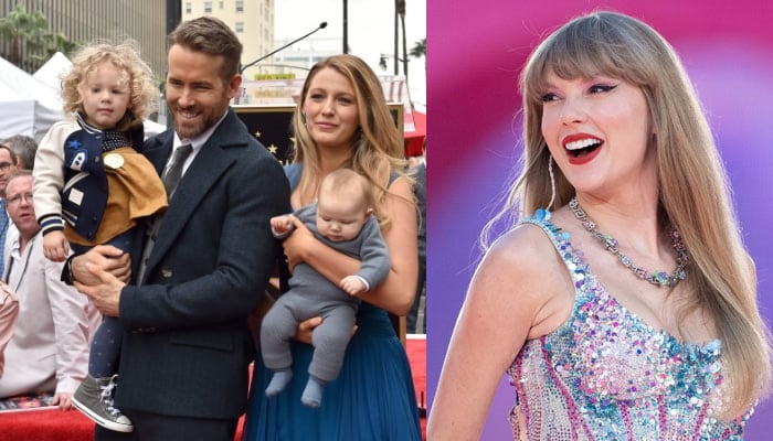 Ryan Reynolds reacts to Taylor Swift being godmother to his, Blake Lively’s kids