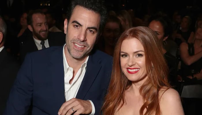 Sacha Baron Cohen and Isla Fisher