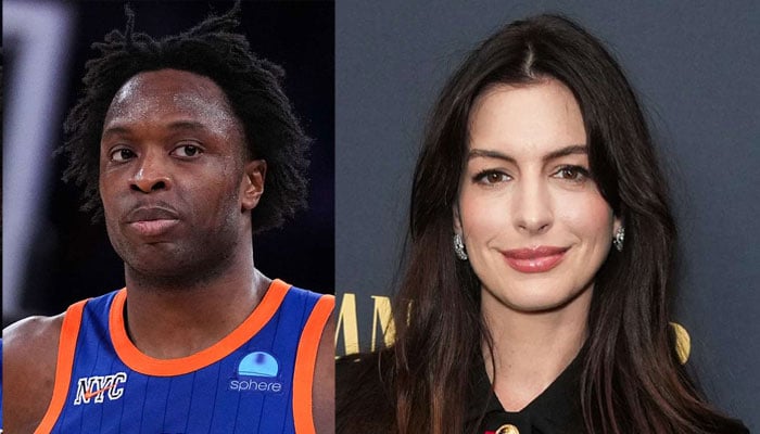 Anne Hathaway breaks silence on close collision with OG Anunoby at NBA game