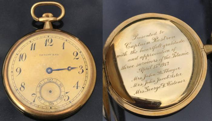 Titanic captain’s watch fetches record-breaking price at auction