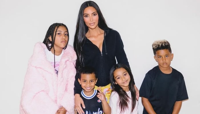 Kim Kardashian shares candid family photos featuring Kris Jenner and kids