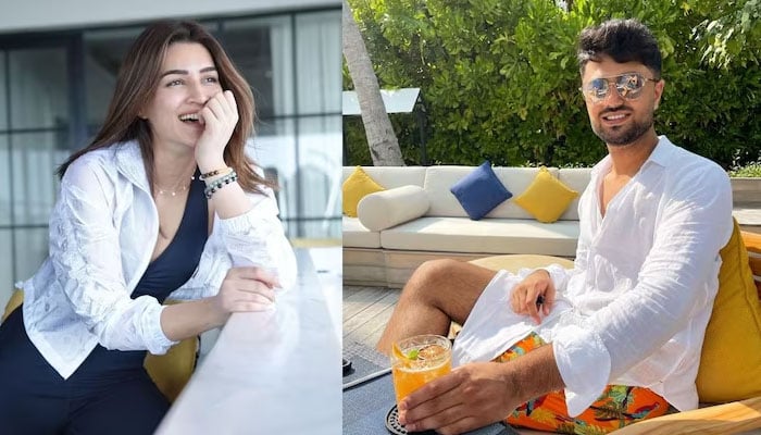 Do Patti actor Kriti Sanon posts a beautiful birthday wish for her businessman beau Kabir Bahia