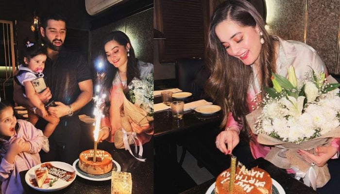 Aiman Khan shares glimpses from her intimate birthday celebrations