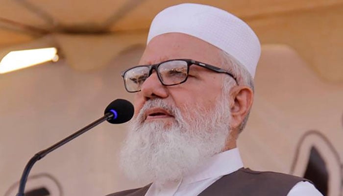 جماعت اسلامی پاکستان کے نائب امیر لیاقت بلوچ—فائل فوٹو