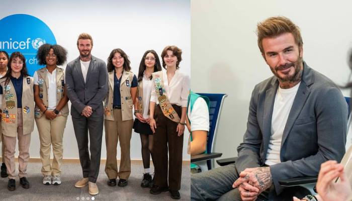 David Beckham celebrates World Children’s Day at UNICEF headquarter