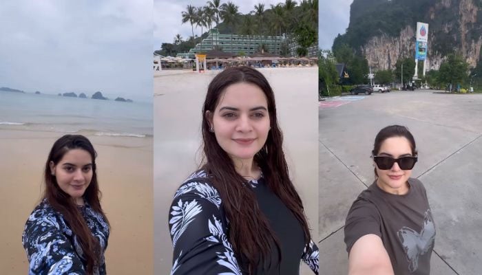 Minal Khan shares video montage from her fun resort vacation