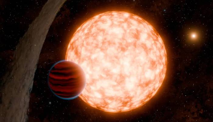 Astronomers make surprising find of newborn planet orbiting distant star