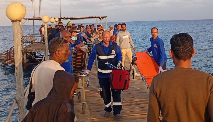 Egyptian workers rescue five survivors during the ‘intense’ Red Sea search operation