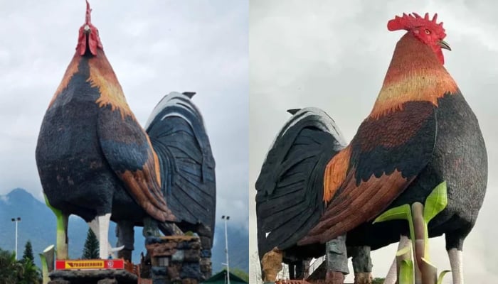 ‘Manok ni Cano’ or Canos Chicken is a nearly 35 meters tall and 12 meters wide six-story building