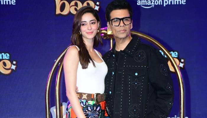 Ananya Panday saves Karan Johar from ‘protecting’ star kids rumours