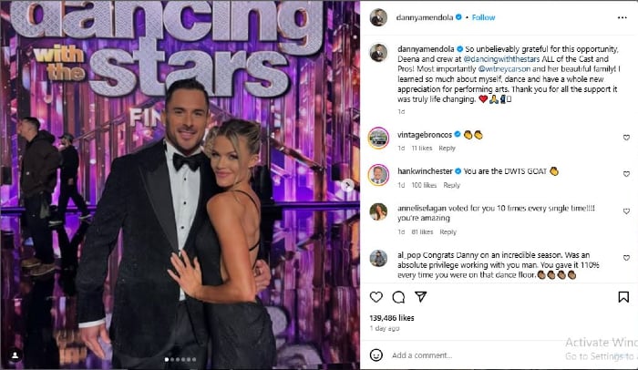 Danny Amendola unbelievably grateful over his ‘Dancing with the Stars’ journey