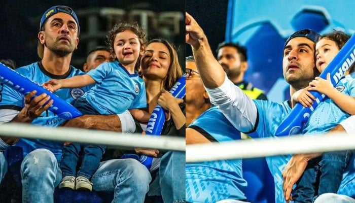 Alia Bhatt, Ranbir Kapoors daughter steals the show at ISL match