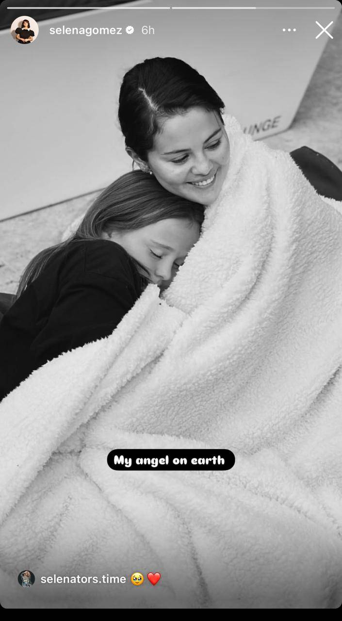 Selena Gomez swoons over ‘angel’ stepsister Gracie Elliot Teefey