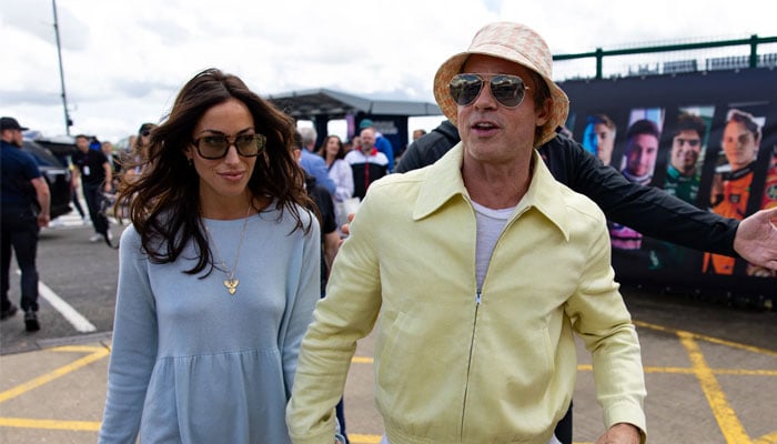 Brad Pitt and Ines de Ramon