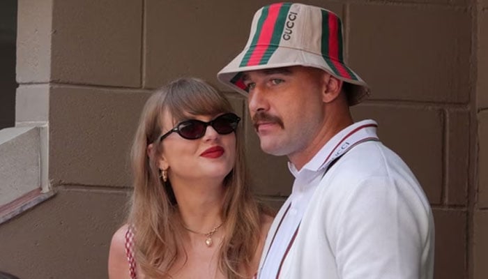 Taylor Swift and Travis Kelce