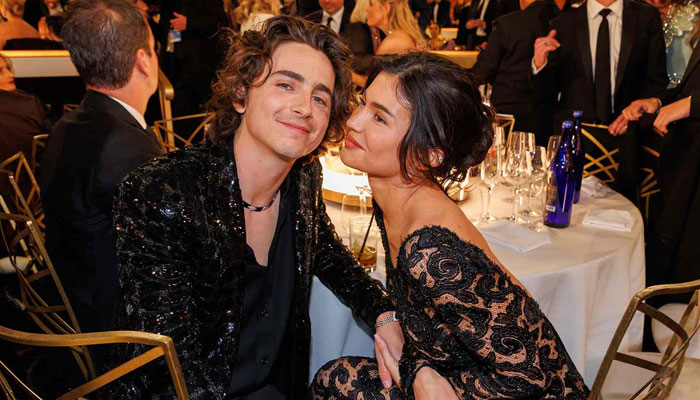 Kylie Jenner and Timothée Chalamet