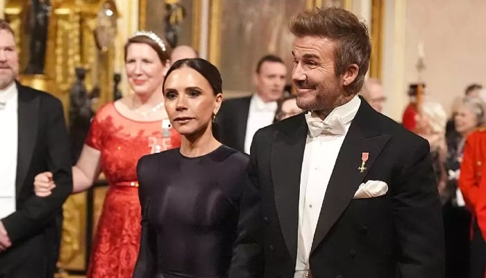 David Beckham, Victoria grace Buckingham Palace with surprise visit for State Banquet