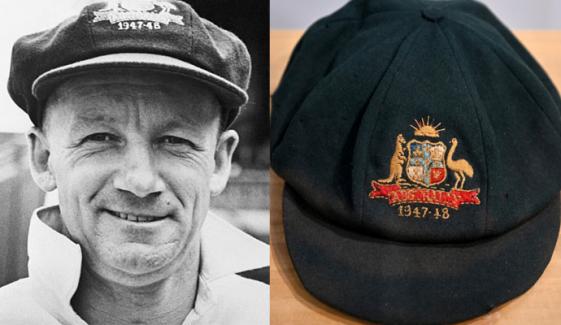 ڈان بریڈ مین کا ’بیگی گرین کیپ‘ کروڑوں میں نیلام