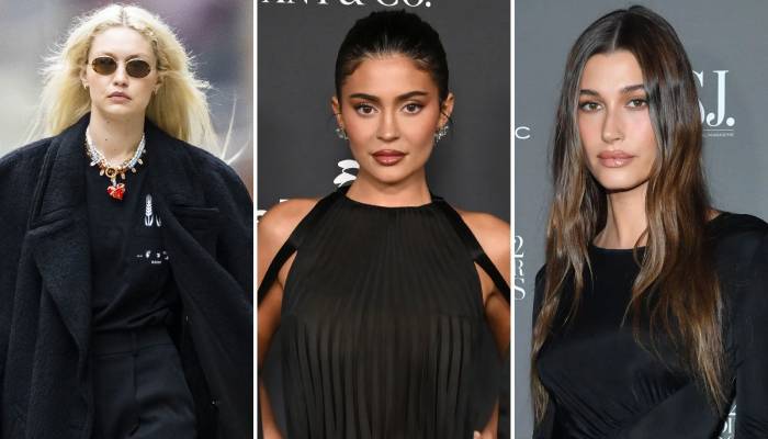 Hailey Bieber enjoys night out with Kylie Jenner after supporting Gigi Hadid