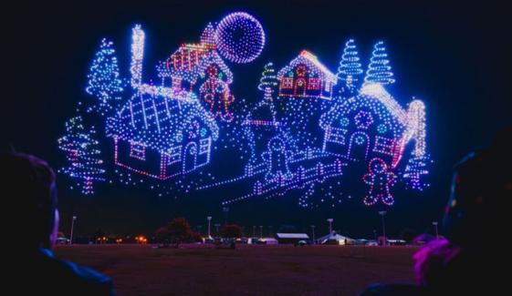 امریکی کمپنی کا 5 ہزار ڈرونز بیک وقت اڑانے کا عالمی ریکارڈ