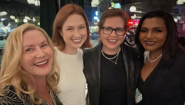 ‘The Office’ star reunite for festive get-together a decade after show ended