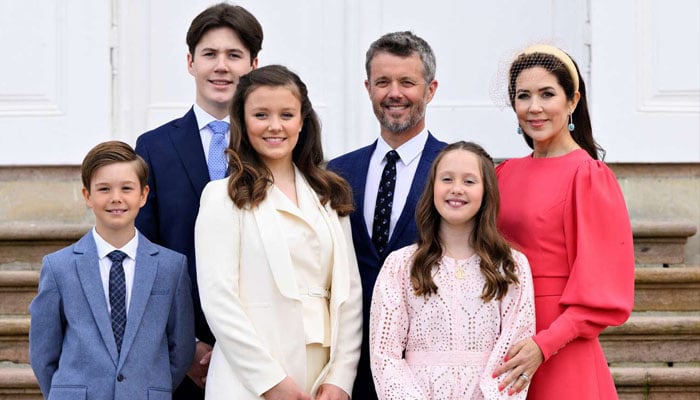 King Frederik lands in Madrid with Queen Mary and kids to enjoy vacay