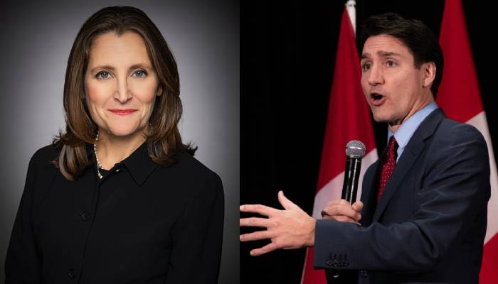 Canadas finance minister steps down amid disagreement with Justin Trudeau
