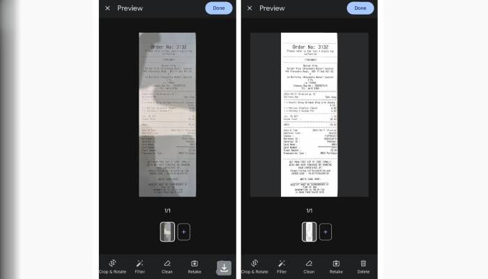 Google Drives document scanner gets major upgrade with auto enhancements