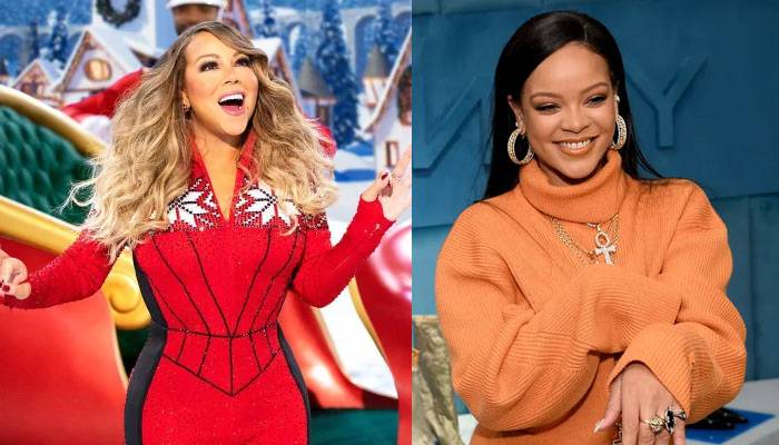 Rihanna sparks frenzy after NSFW moment with Mariah Carey