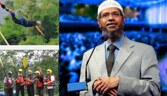 ڈاکٹر ذاکر نائیک نے چند پل اپنے اندر کے بچے کو دے دیے