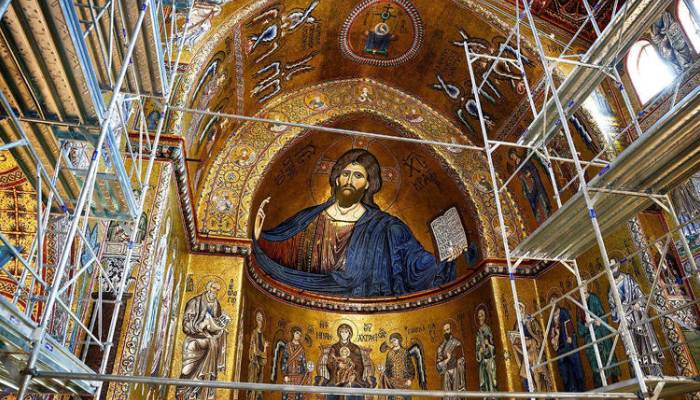 Restoration brings Monreale Cathedrals magnificent mosaics back to life